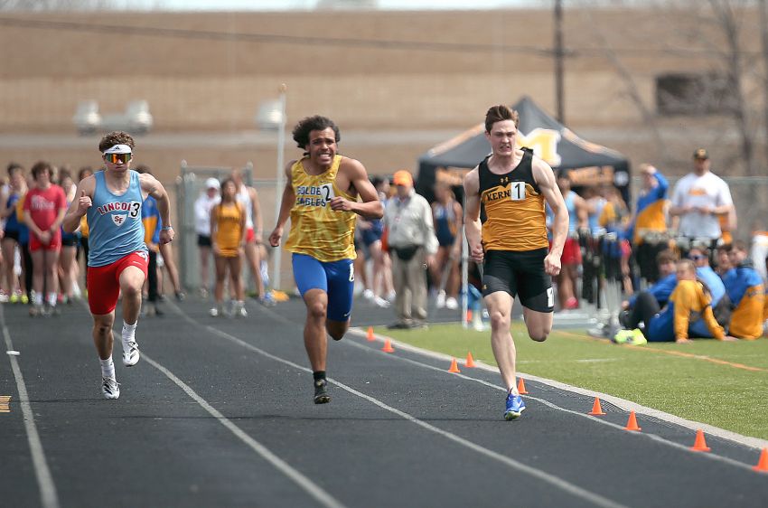 Class AA Track and Field Leaders - Mitchell's Nathan McCormick making headlines in sprints